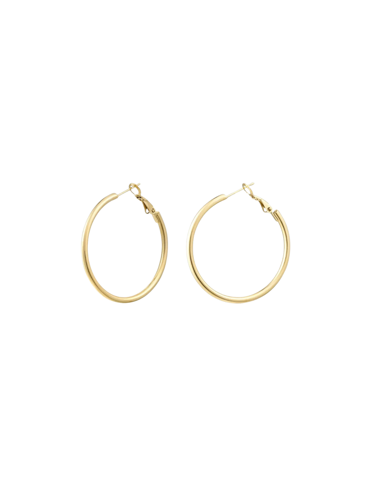 Boucles d’oreilles Hoopsie - dorées