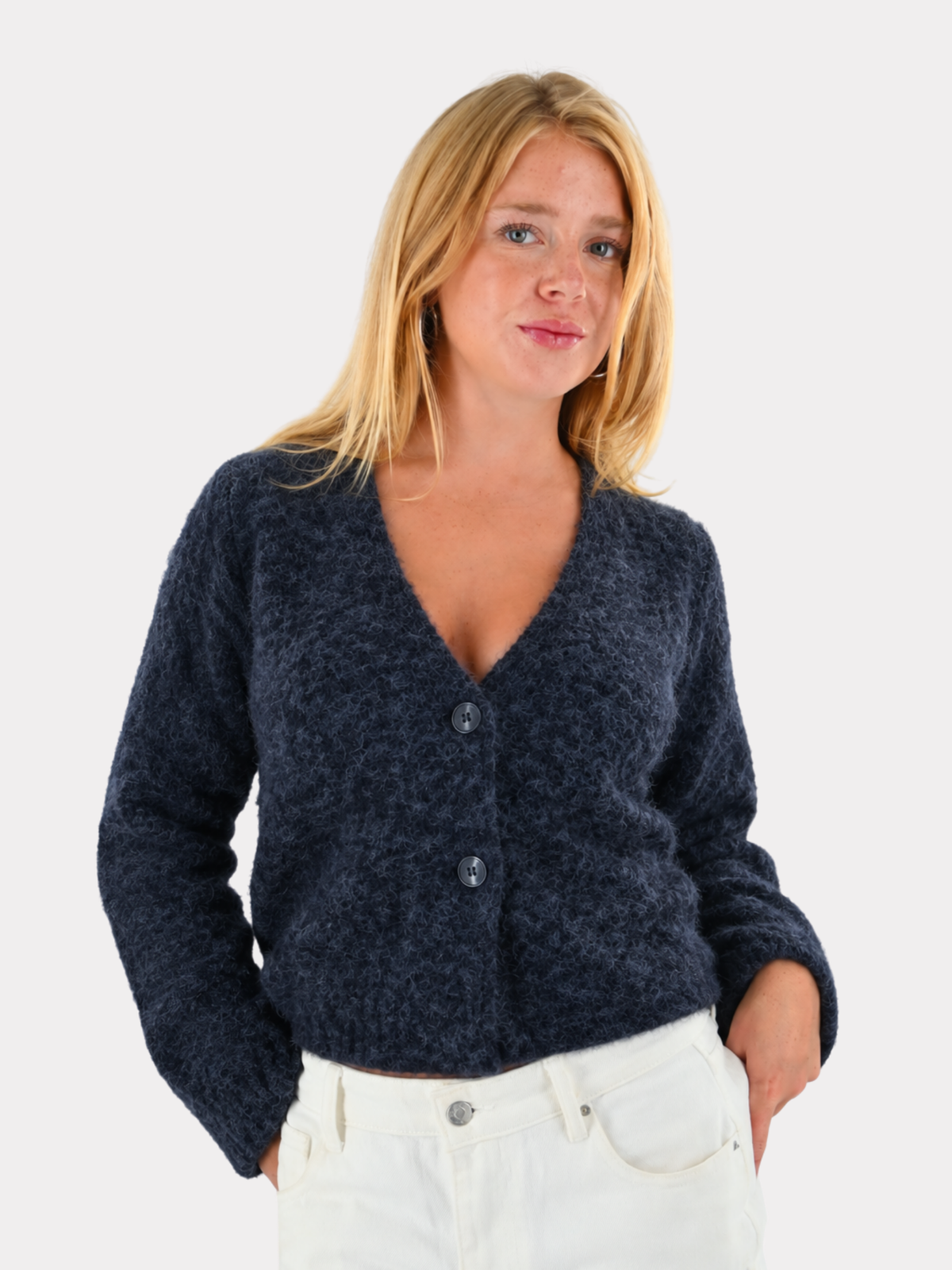 Cardigan Willemijn - marine