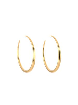Bold statement hoops - gold