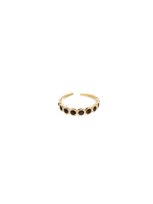 Back 2 School Ring - Brown/Gold