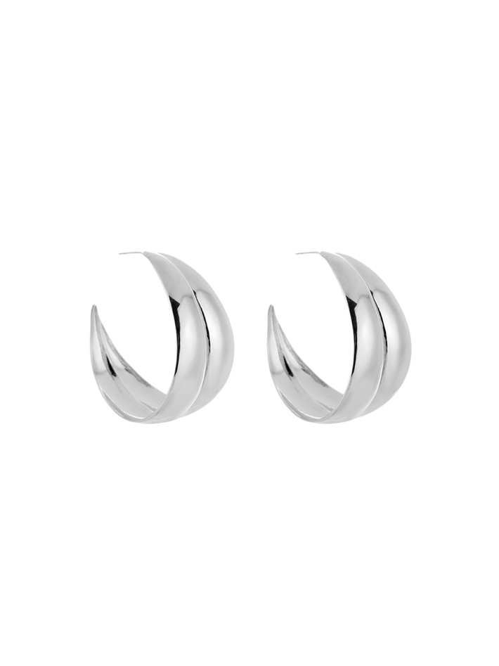 Boucles d’oreilles doubles - argent