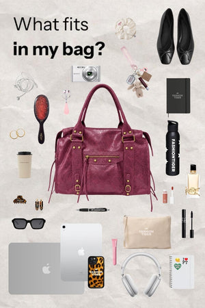 Icon bag - bordeaux