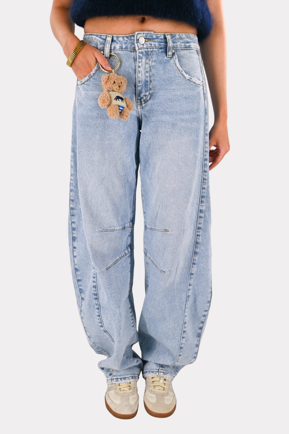Bonnie jeans - blauw