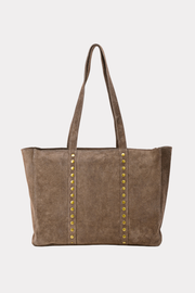 Nieten-Tasche - Taupe