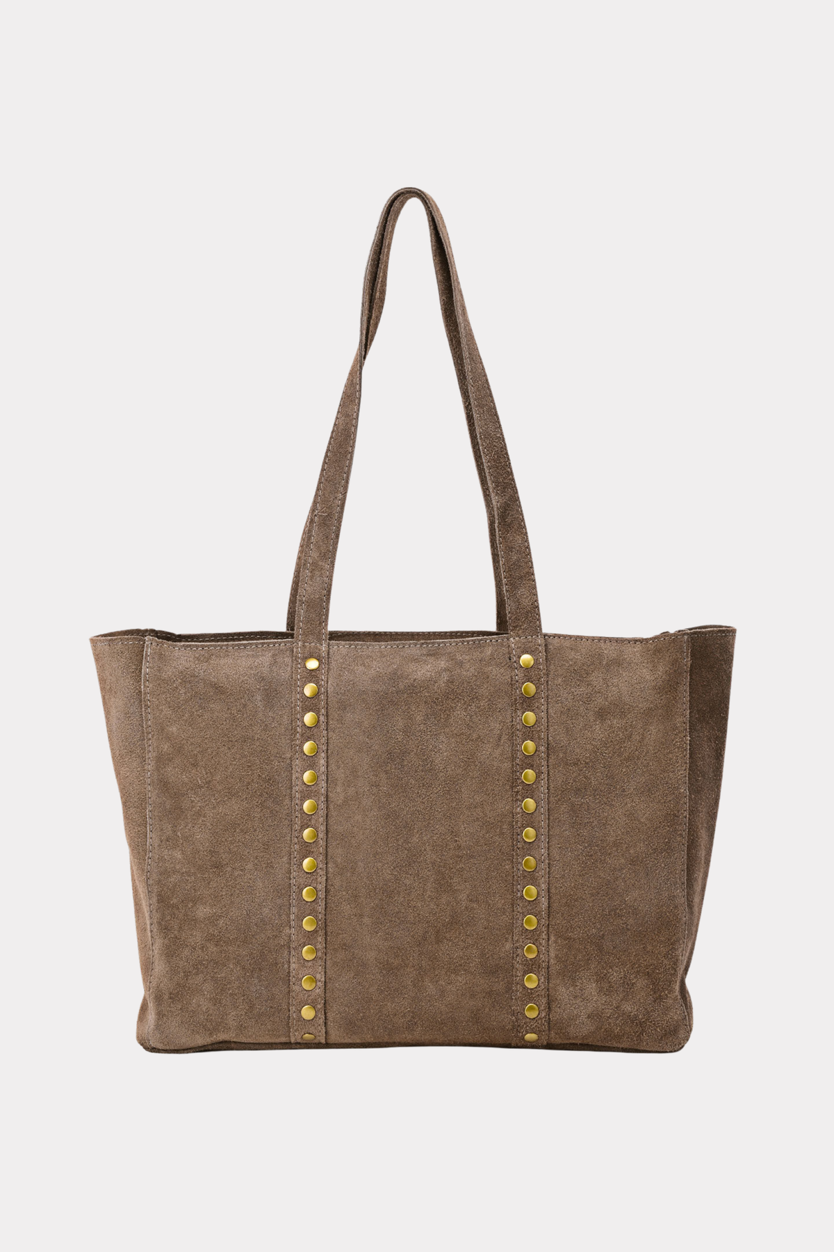 Nieten-Tasche - Taupe