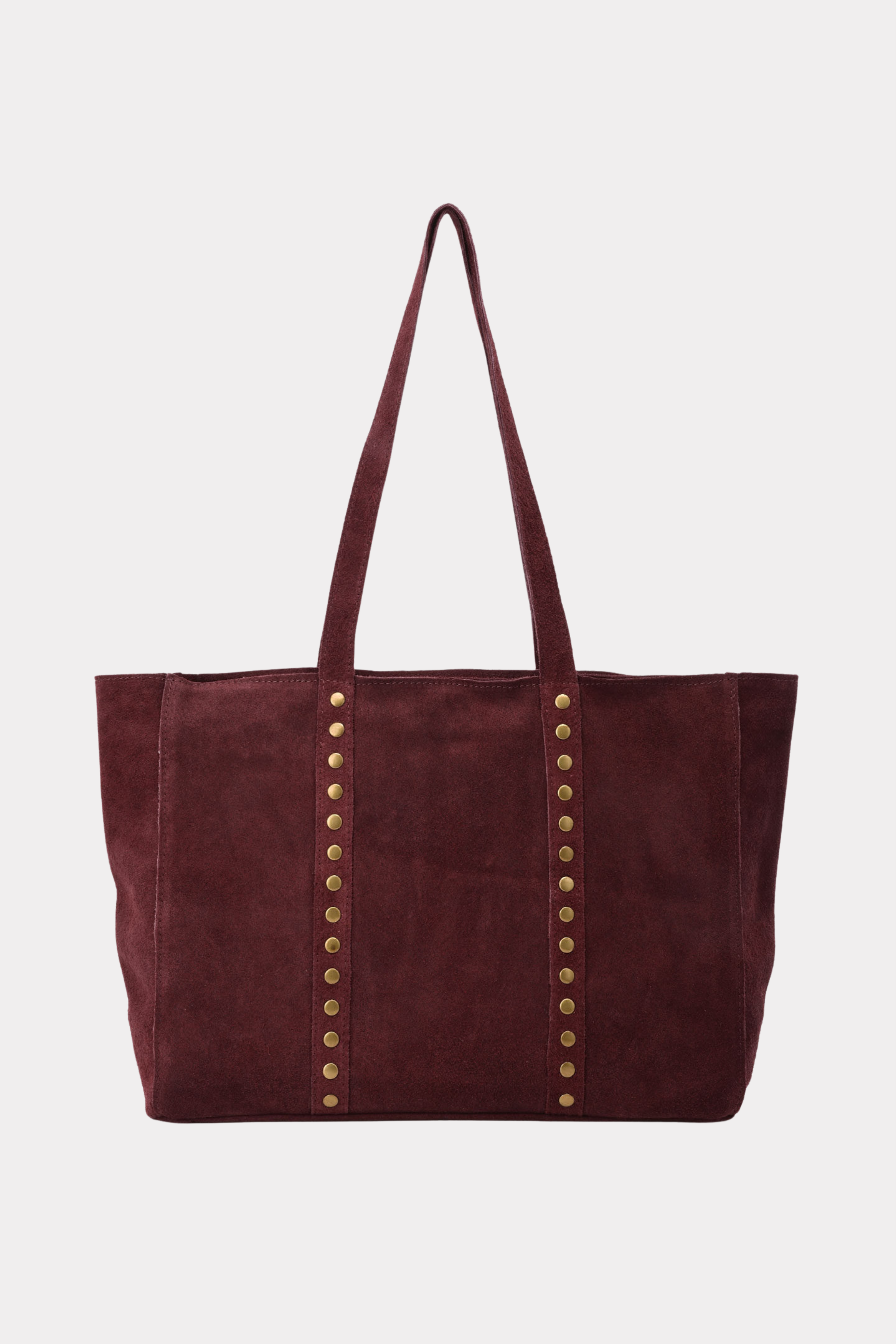 Studs bag - bordeaux