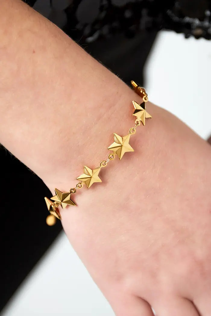 Star lover bracelet - gold