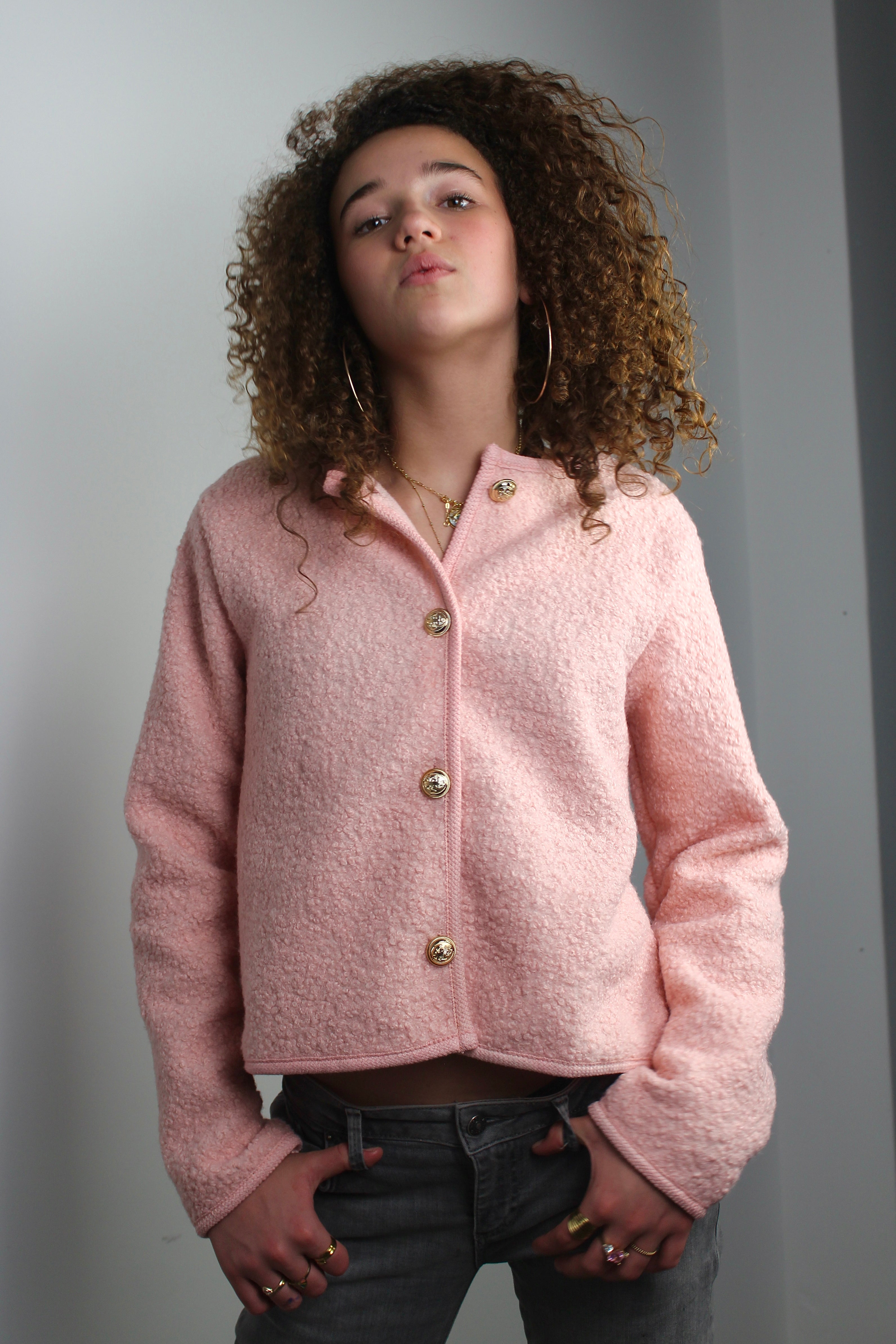 Issy jacket - roze