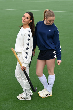 Trainings tiger sweater - wit