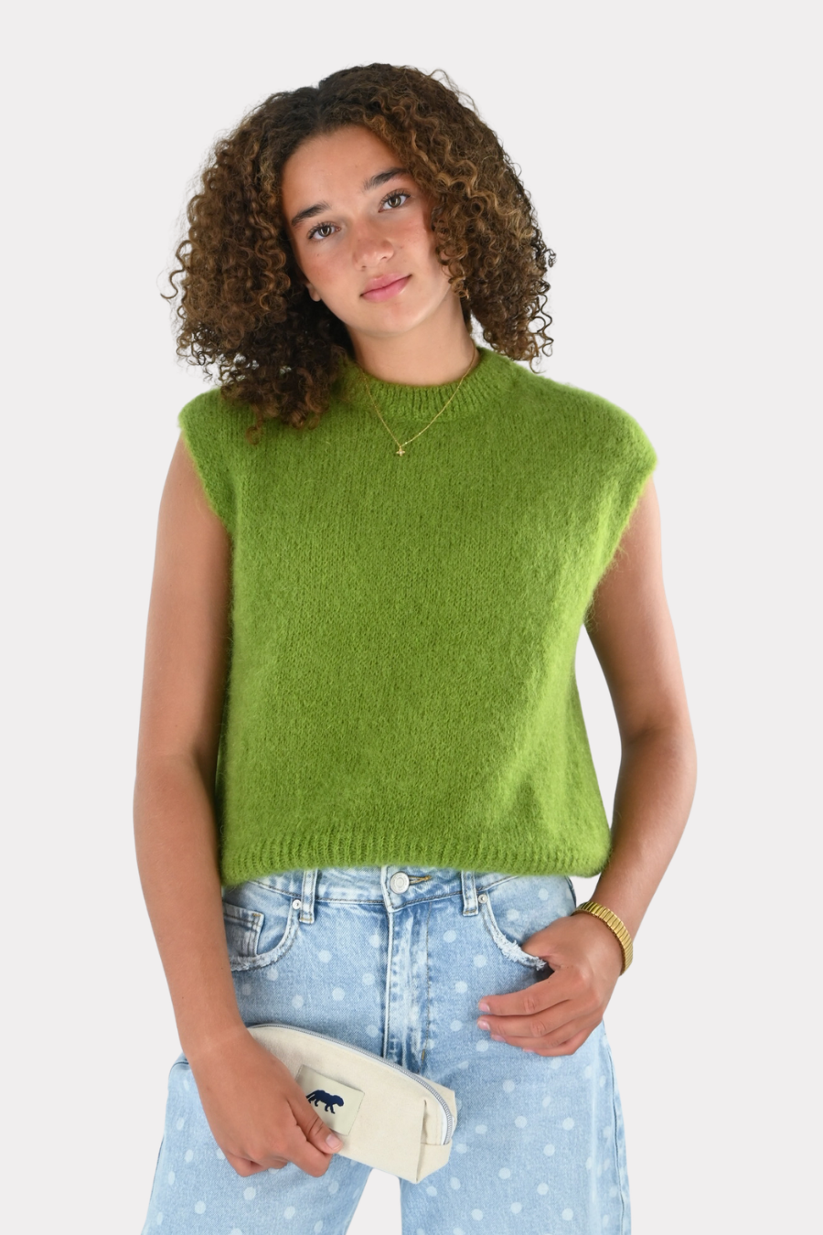 Super soft knit  - salie groen (pre-order)