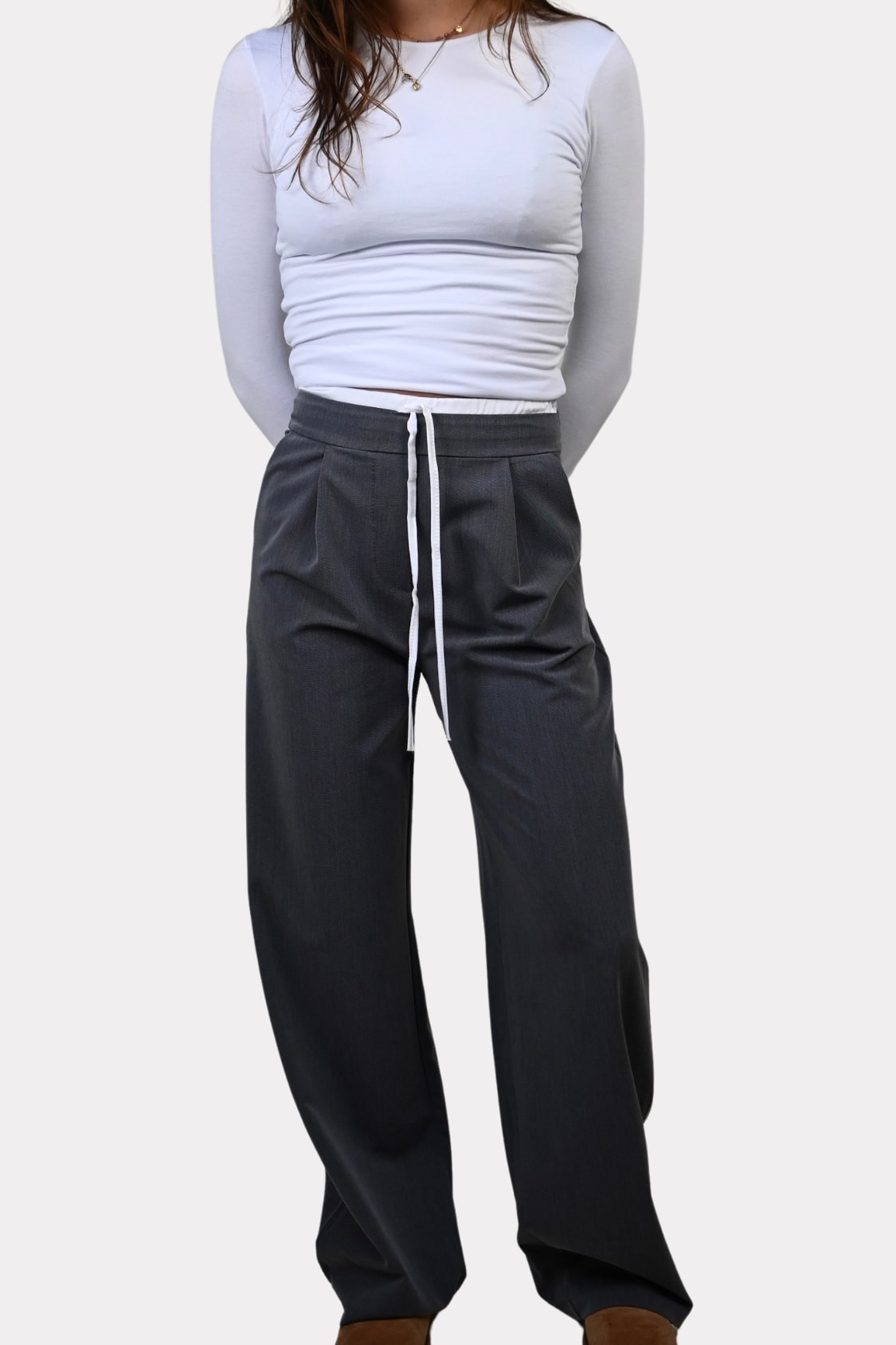 <tc>Oxford pants - grey</tc>