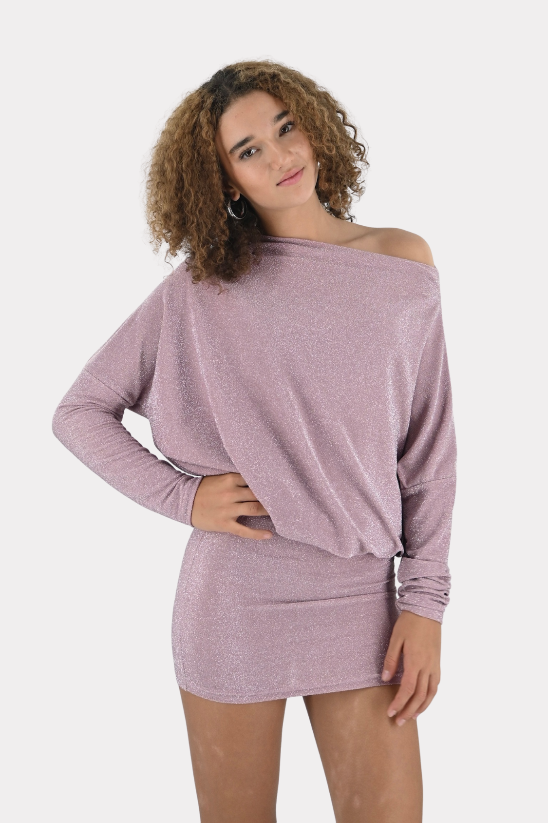 Midnight-sparkle-dress-light-pink-fashiontiger-1