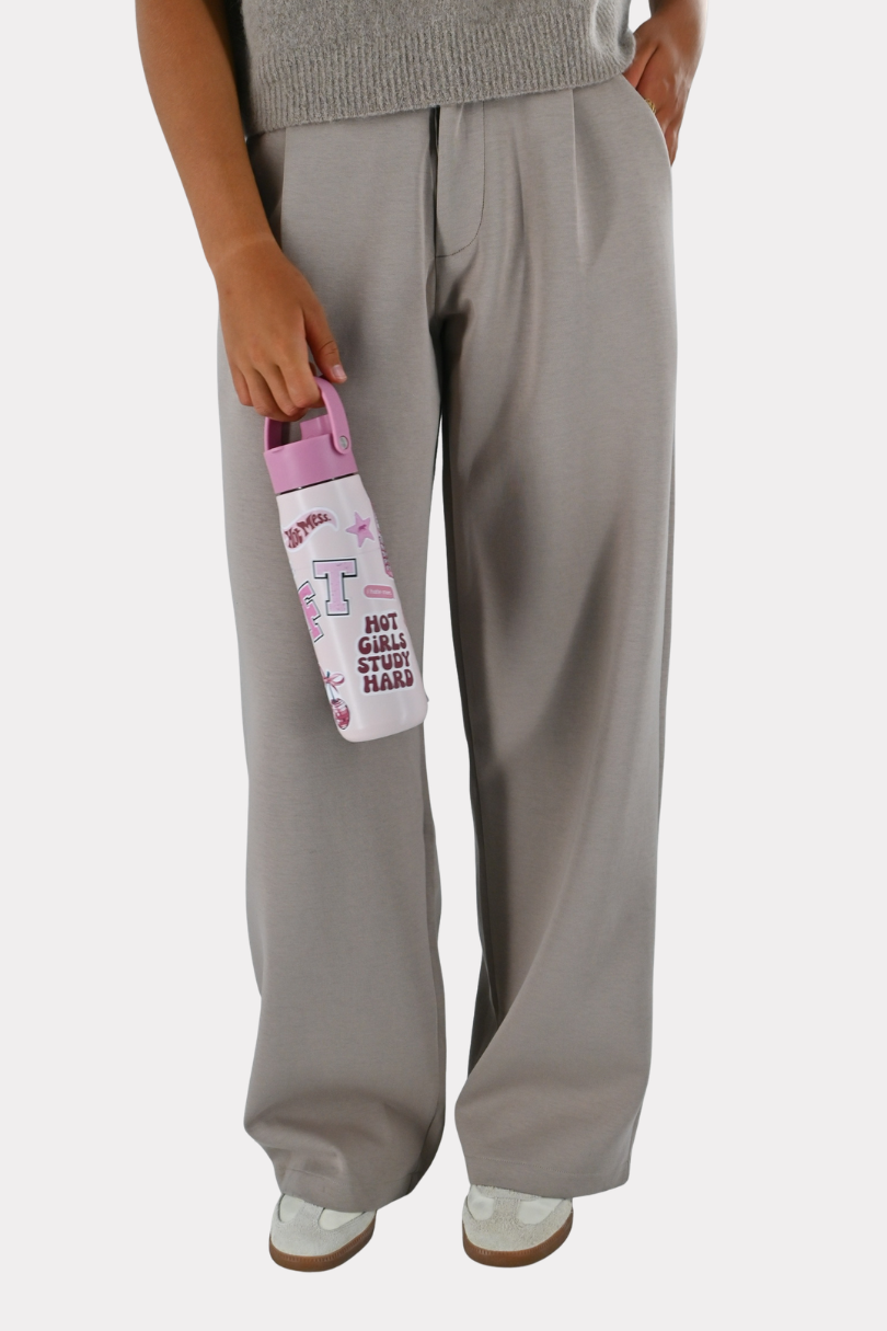 Comfy jogger trousers - taupe