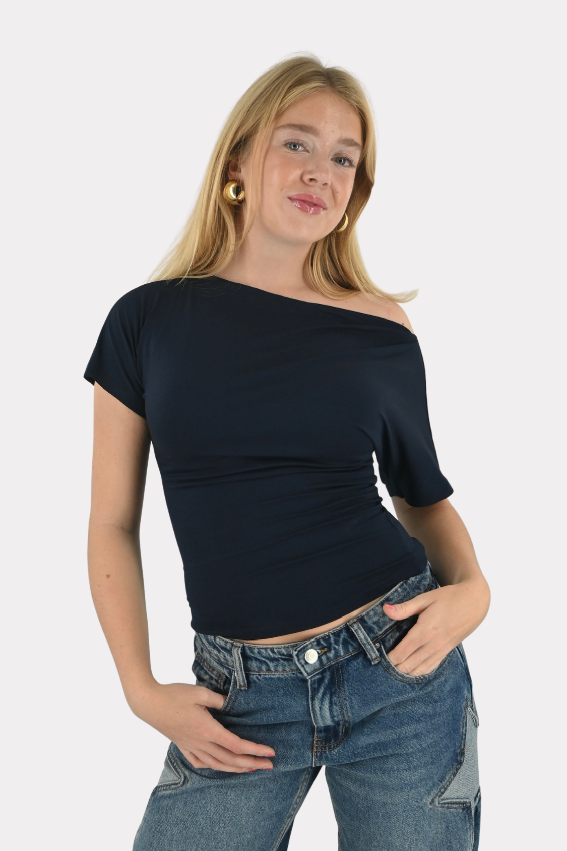 Hansje top - navy