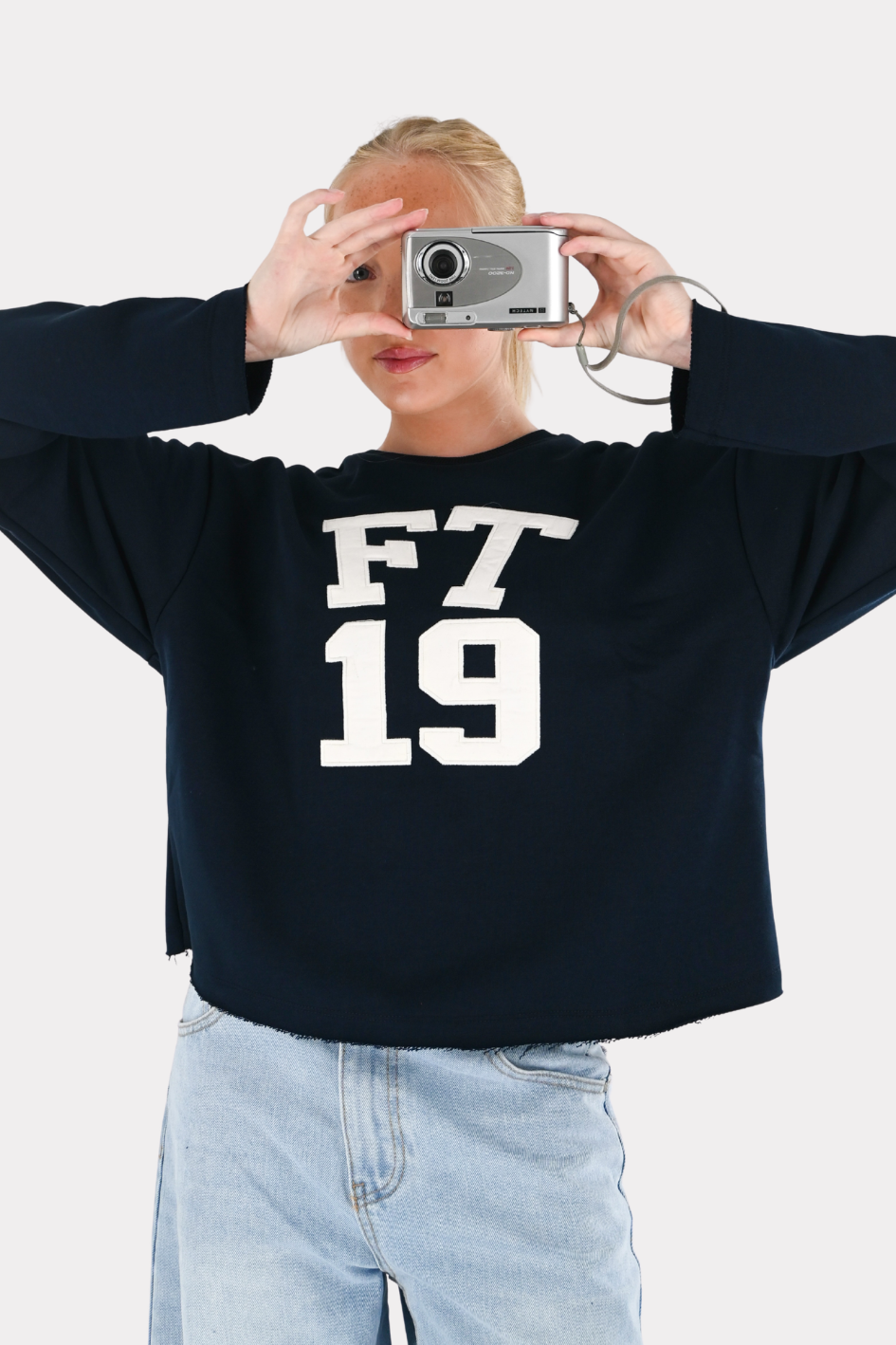 College sweater - navy