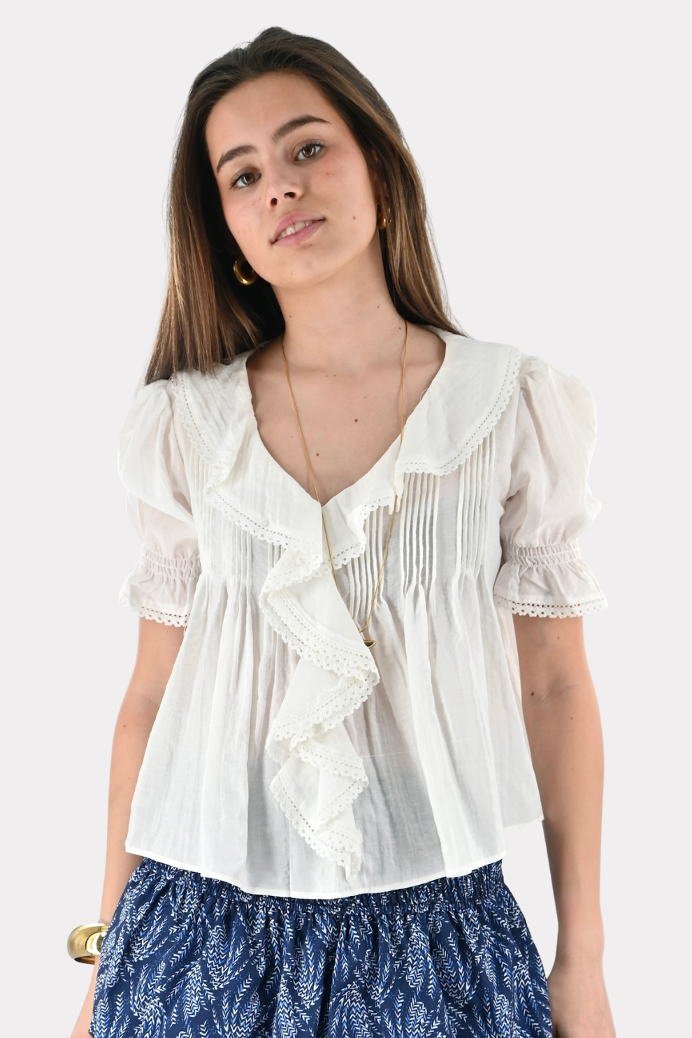 [photo_size]Lot is 1.74m lang en draagt maat S/M.[/photo_size]