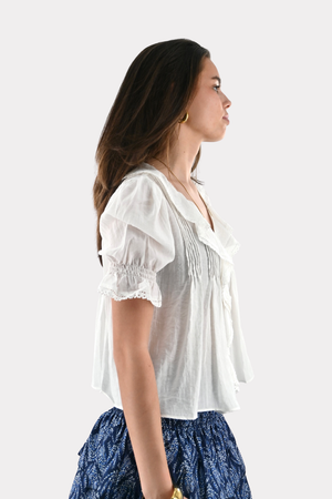 Sky-Bluse - weiß