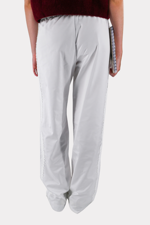 FT lace pants - white