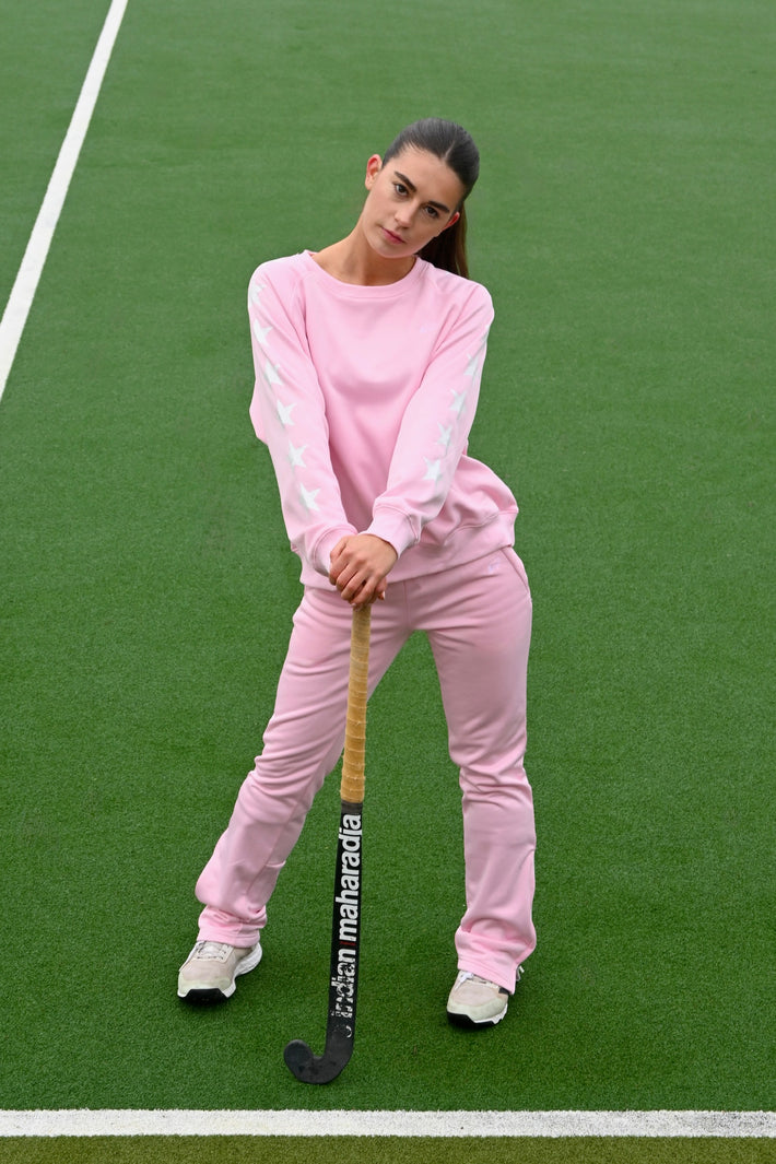 Trainings tiger pants - baby pink