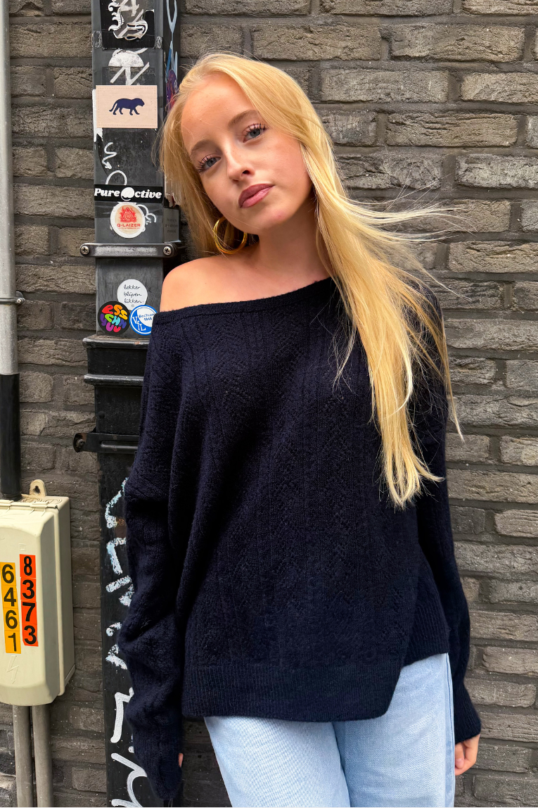 Pull Lola - bleu marine