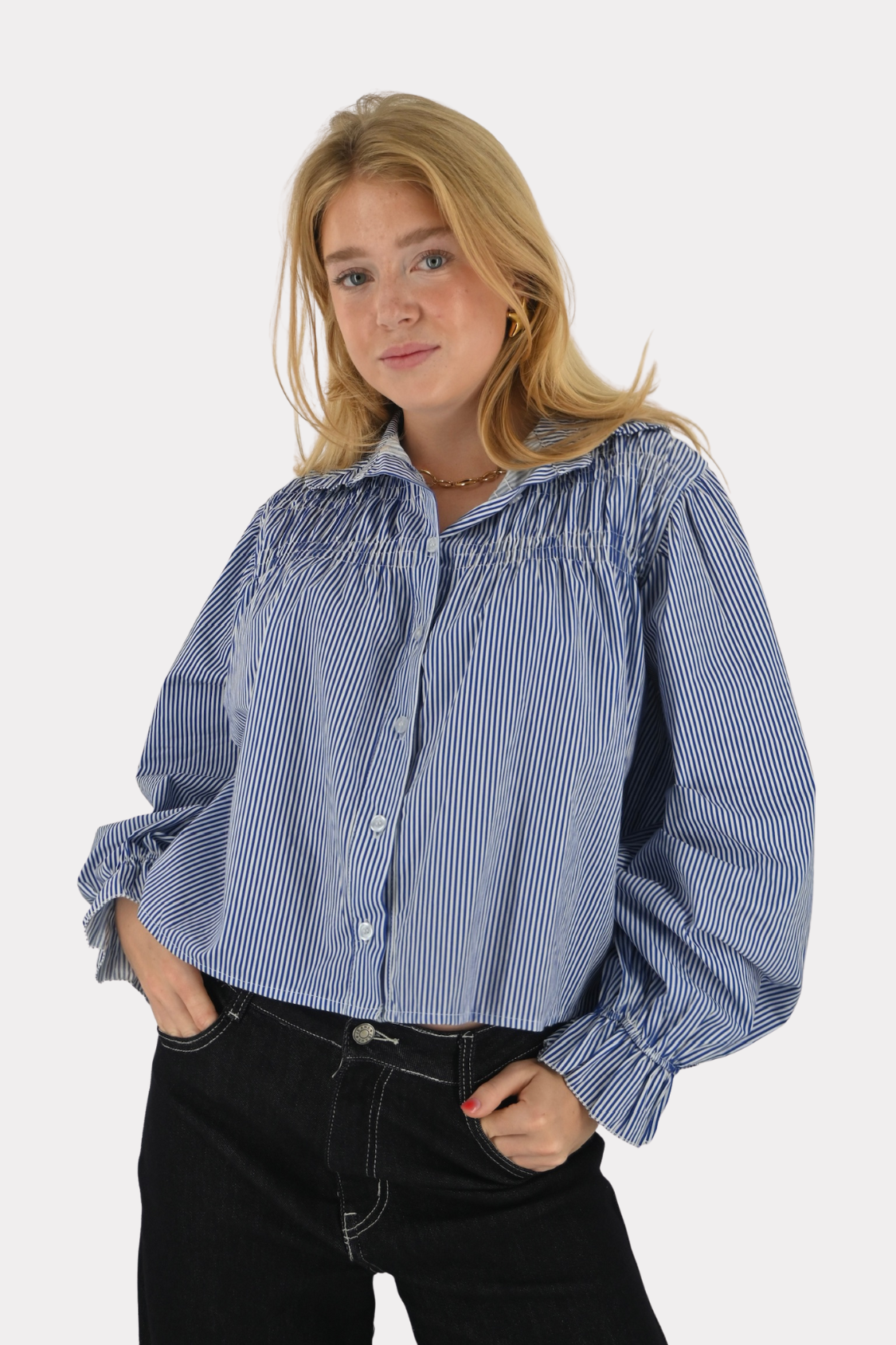 Elin-blouse-striped-navy-fashiontiger-2