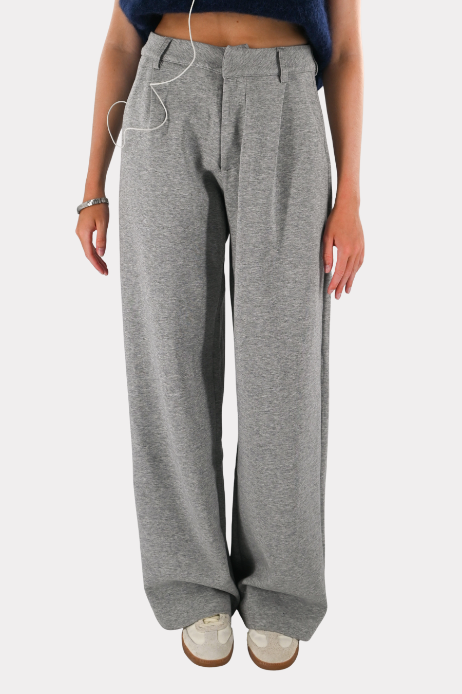 Bequeme Joggerhose - grau