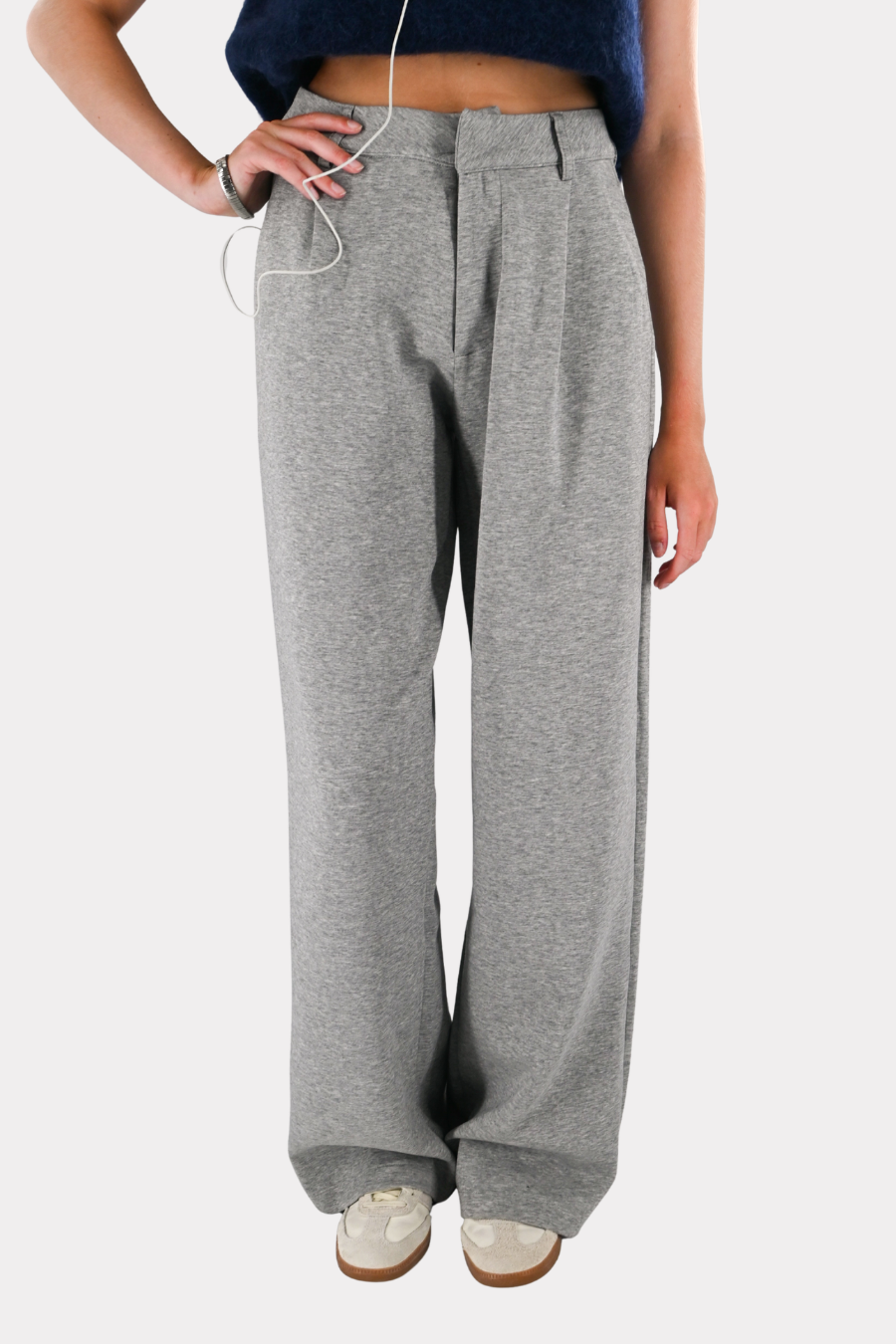 Comfy jogger trousers - grijs