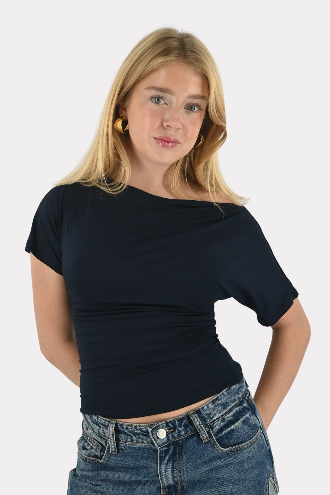 Hansje top - navy