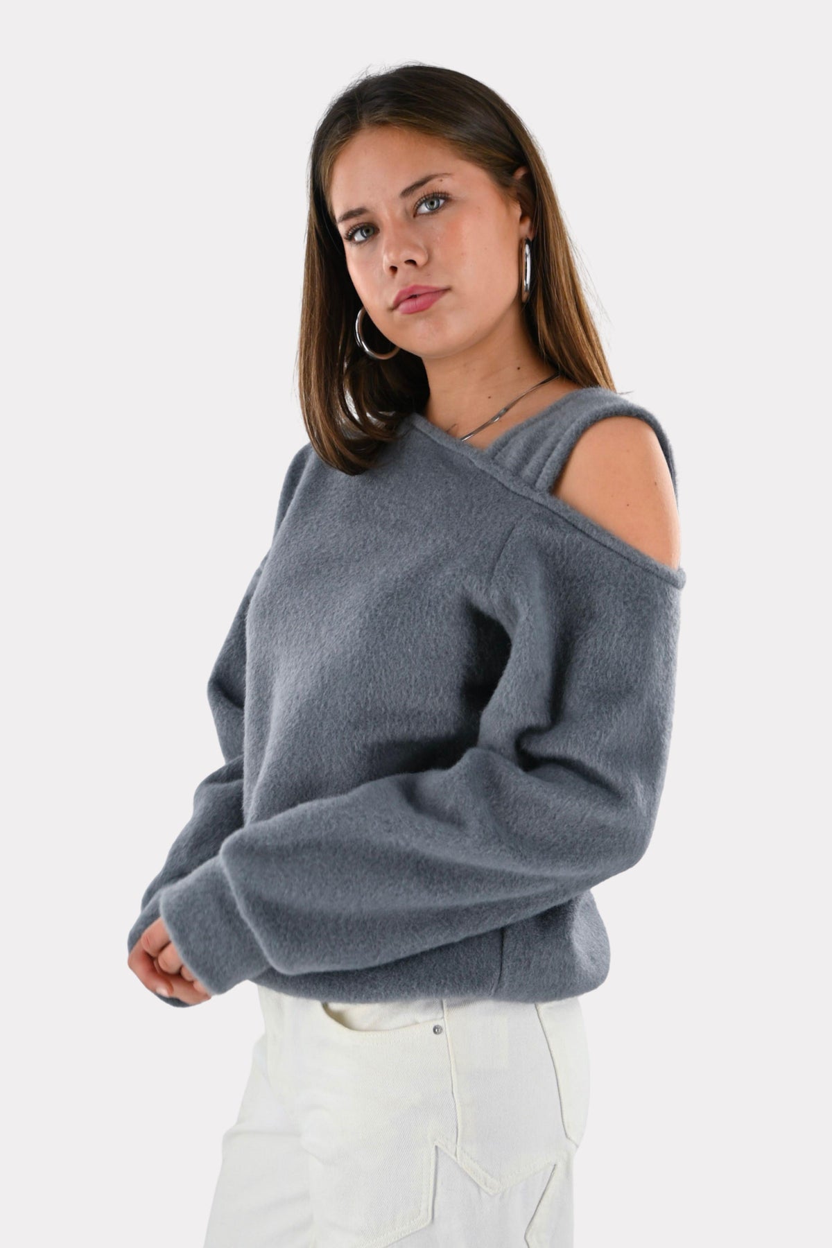 Pull Femke - gris