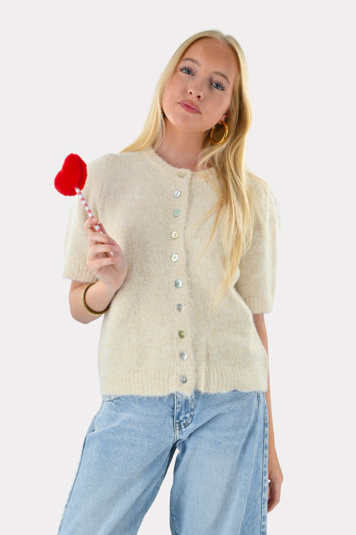 Rory Strickjacke - beige