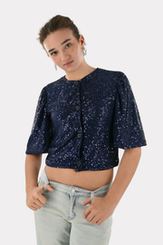 Emmie-blazer-paillet-navy-fashiontiger