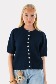 Rory Strickjacke - Marineblau