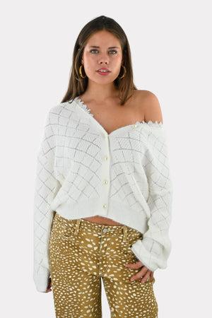 Rosie cardigan - wit