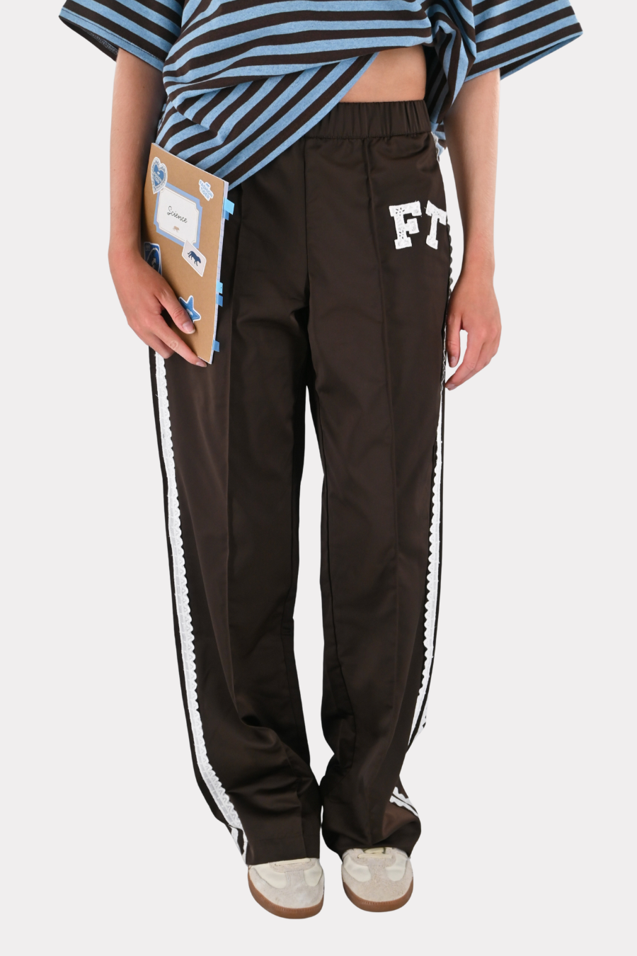 FT lace pants - bruin