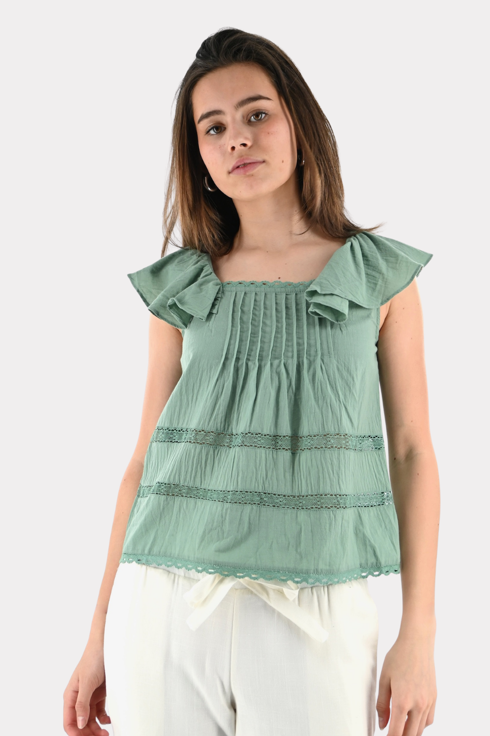 Segeltop - salbeigrün