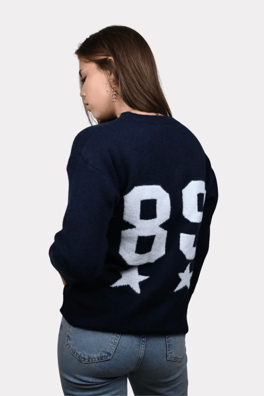 1989 knit - navy/wit - 5