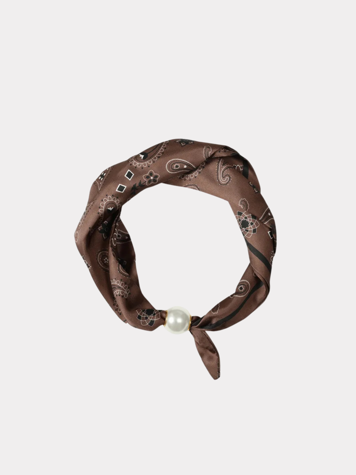 Bandana-Schal - braun