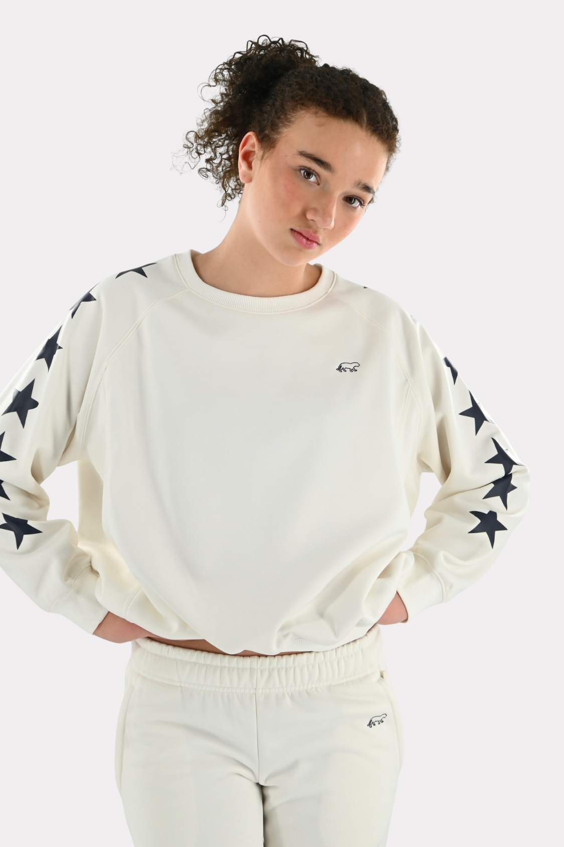 Sweat d'entraînement Tiger - bleu marine