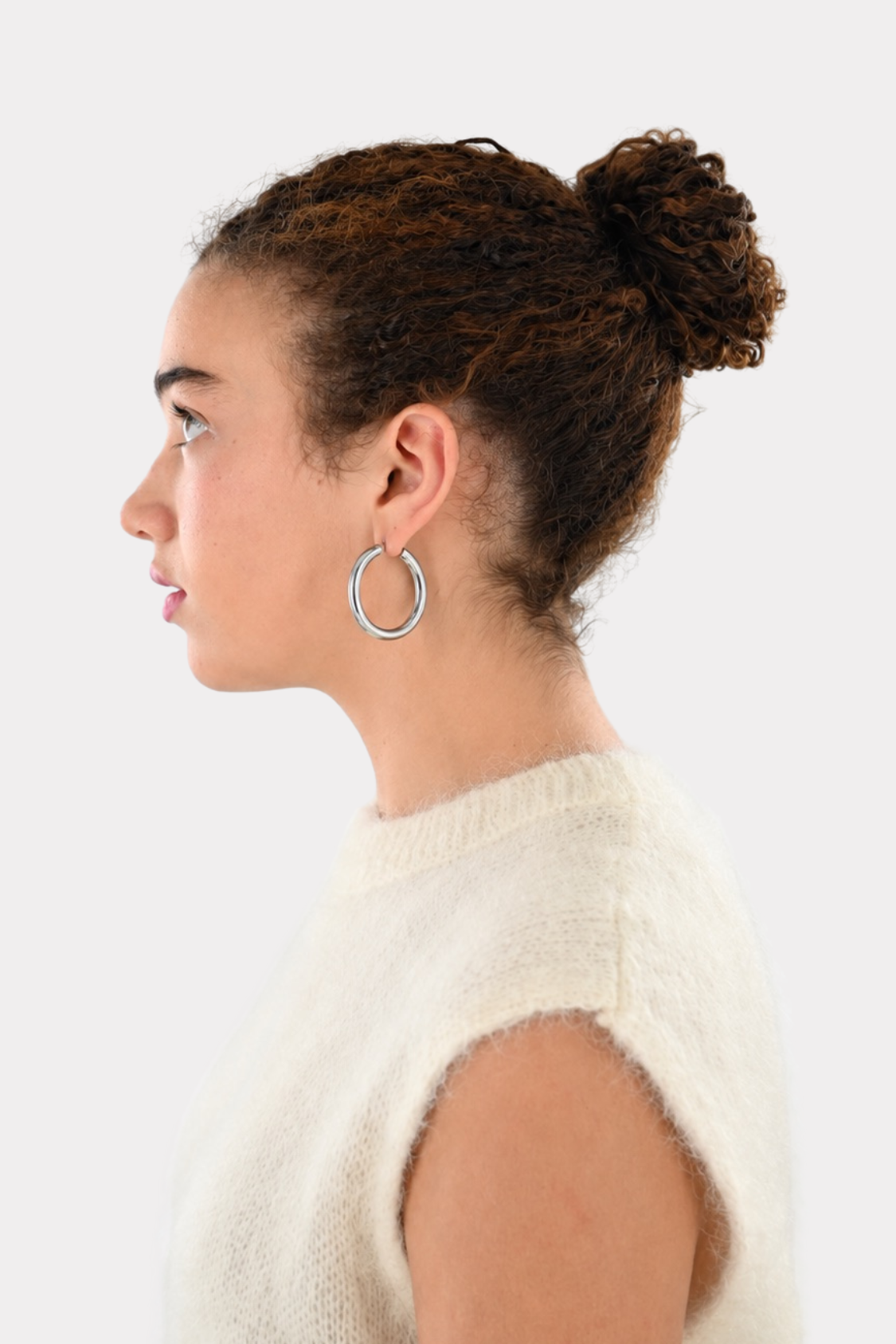 Basic hoops klein - zilver