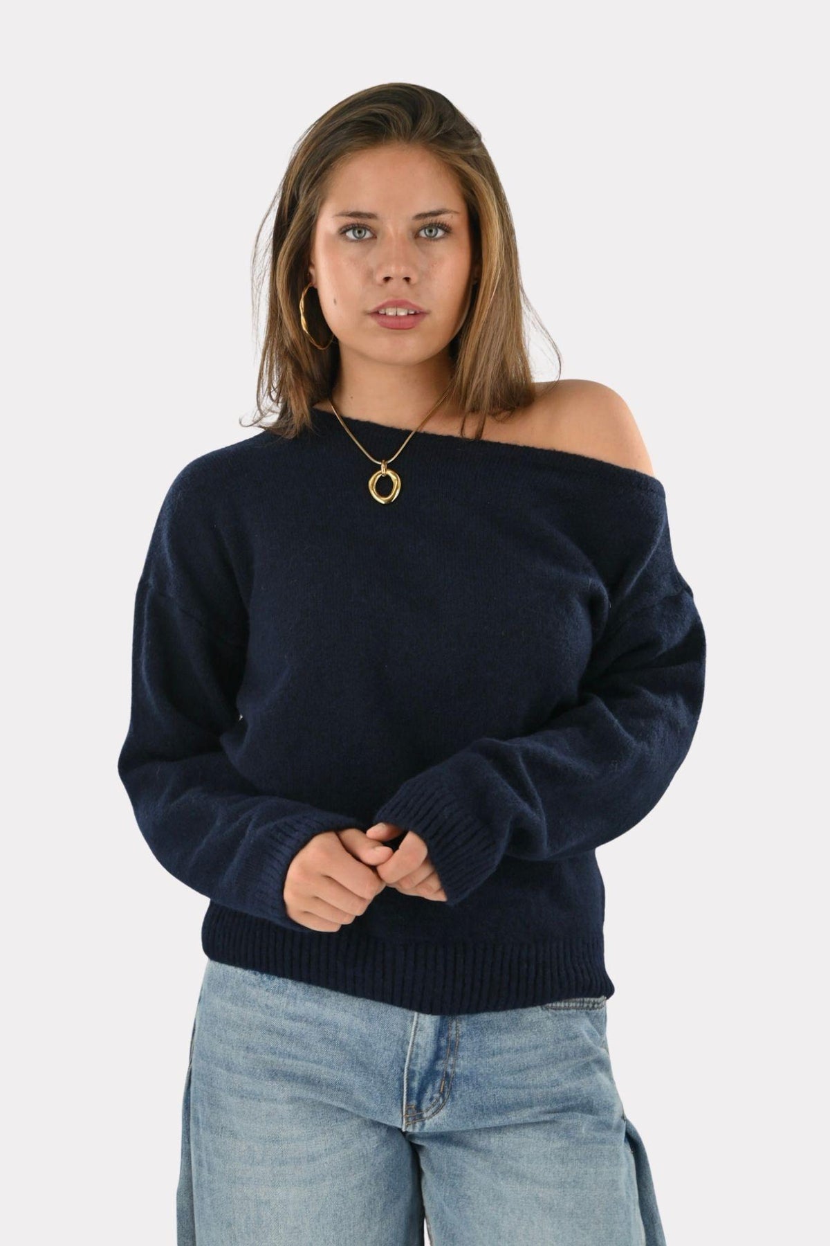 Wings knit - navy