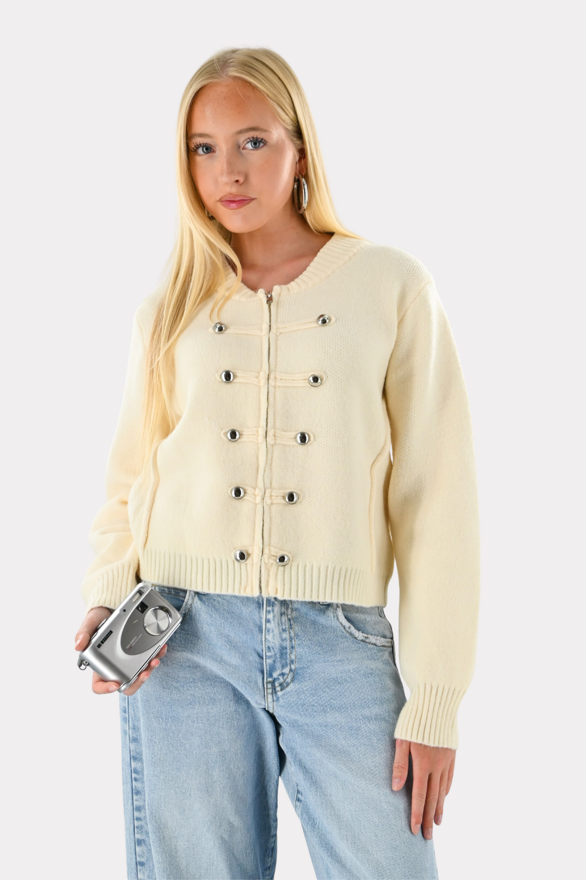 Tara captain zippé - beige