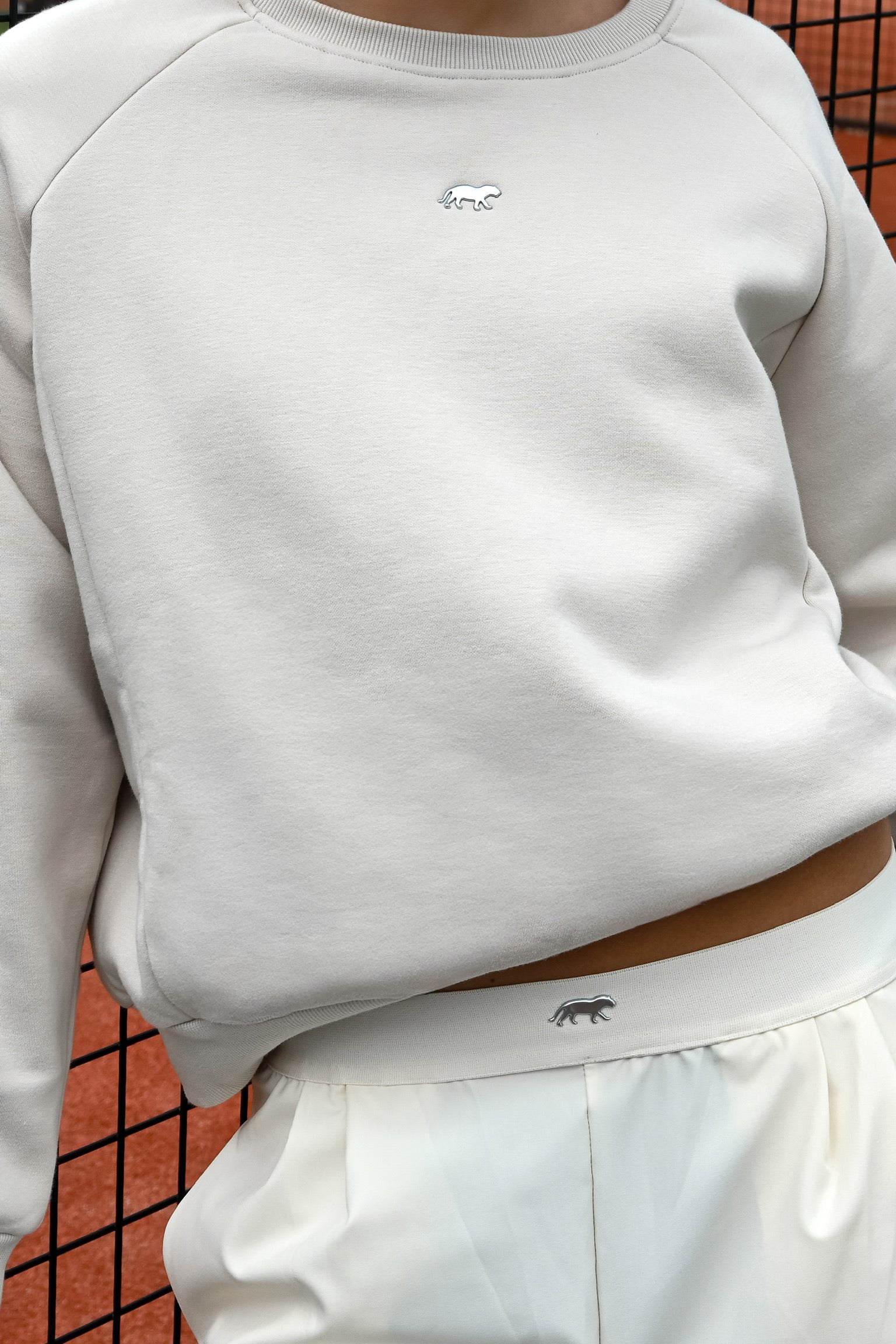 Tiger crewneck - cream