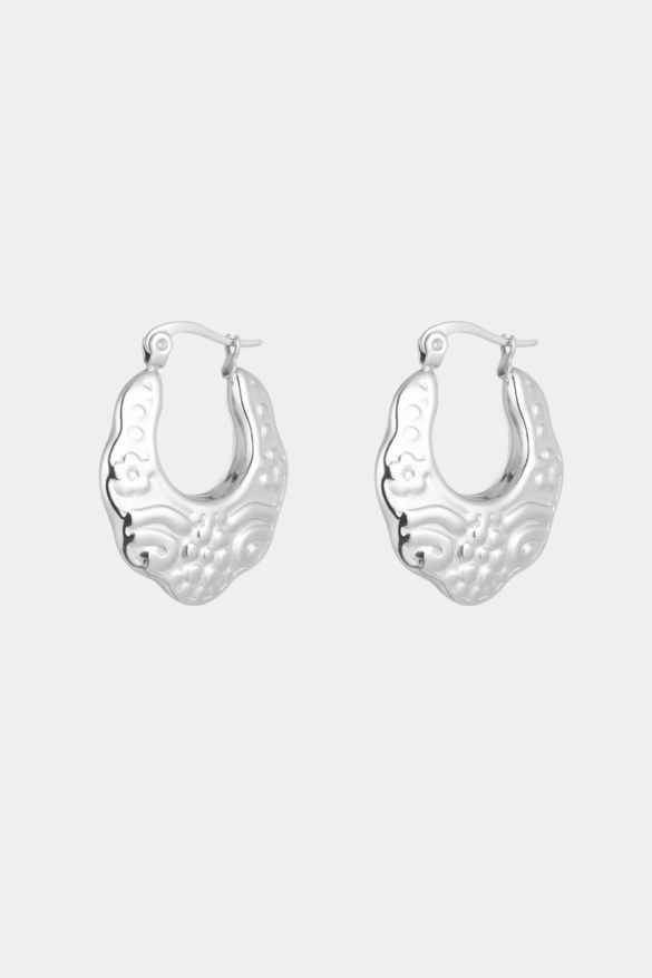 India earrings - zilver