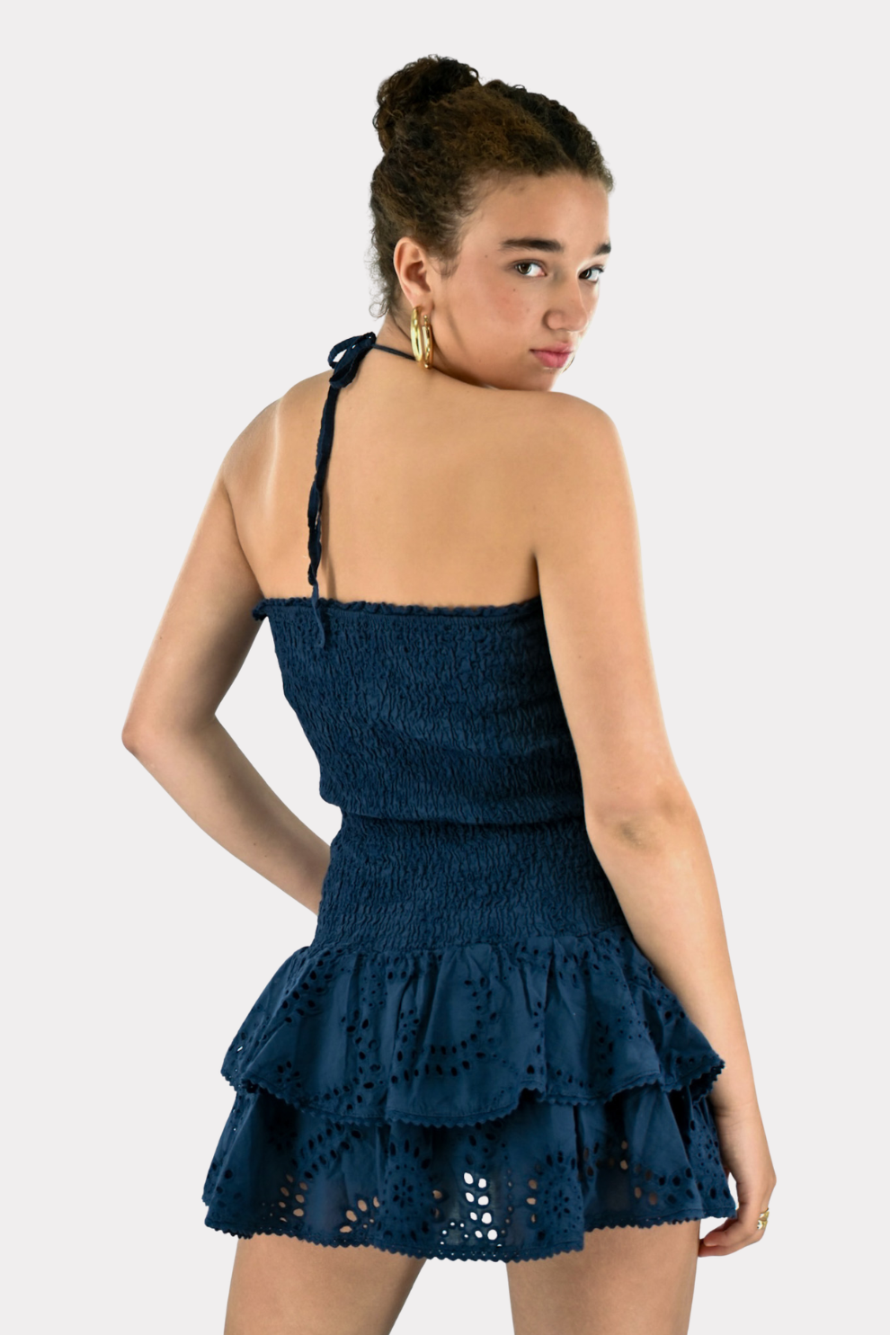 Summer crush dress - navy