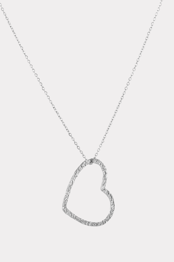 Falling for you necklace - silver