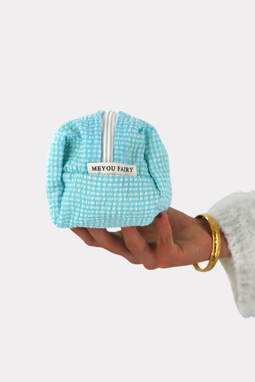 Sweet sky beauty bag - baby blauw