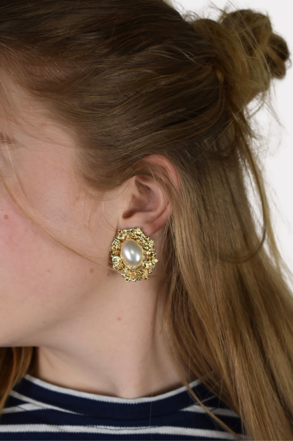 Vintage earrings - goud