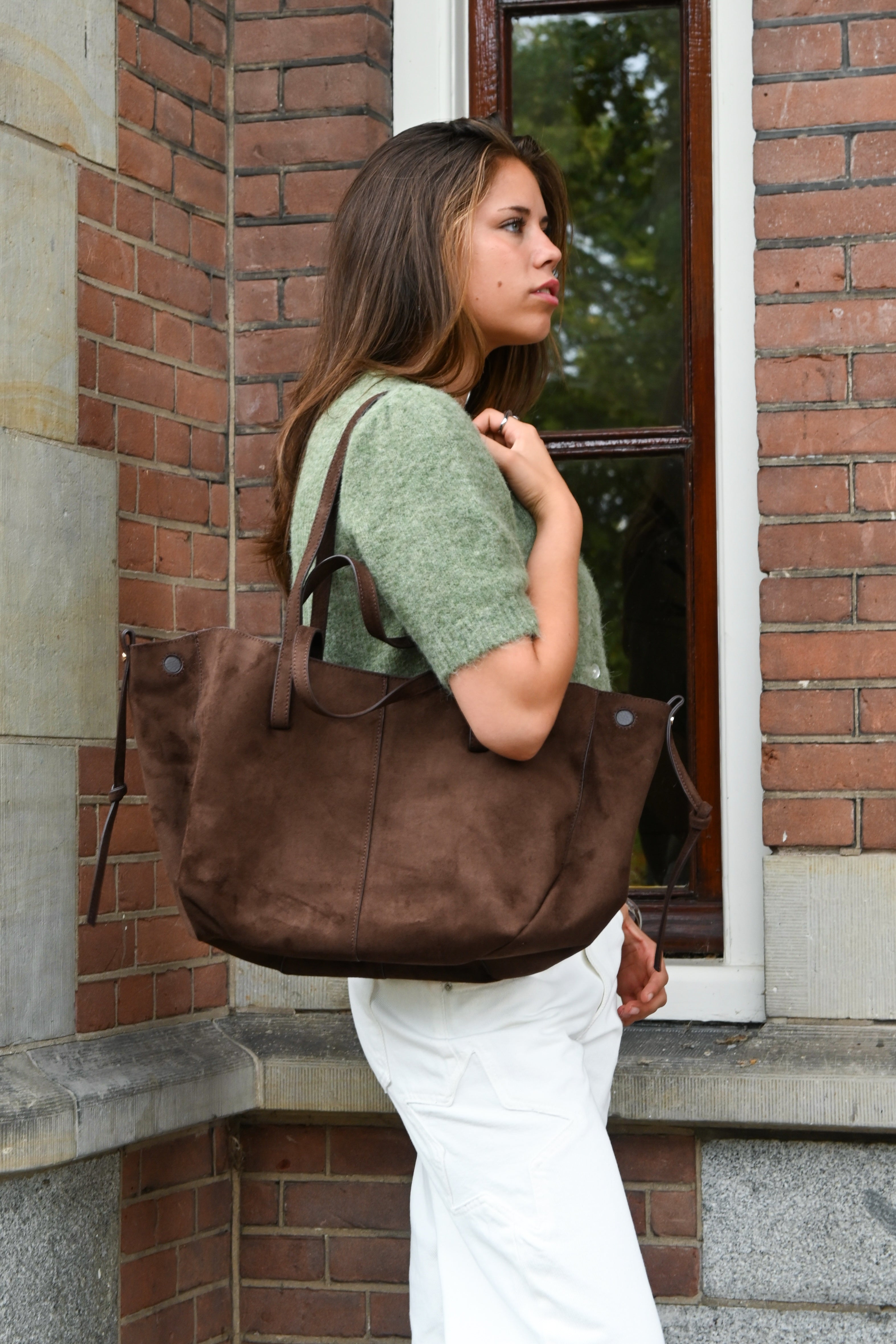 Sac Signature - brun foncé