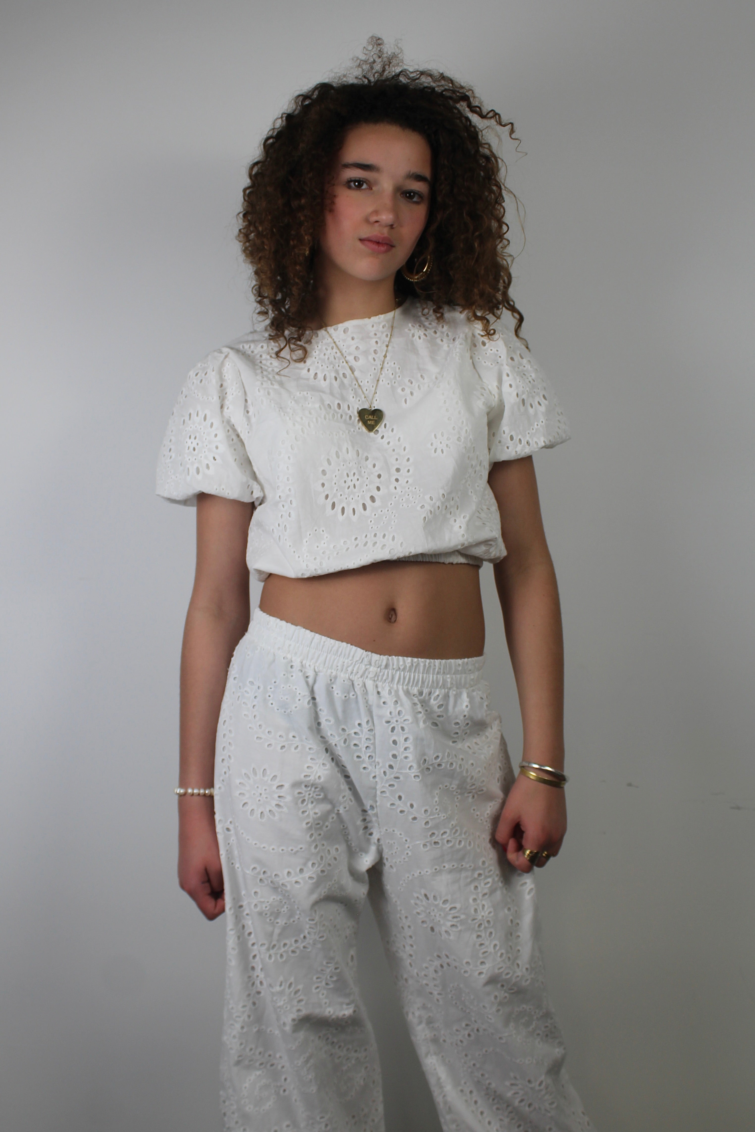 Valencia top - white