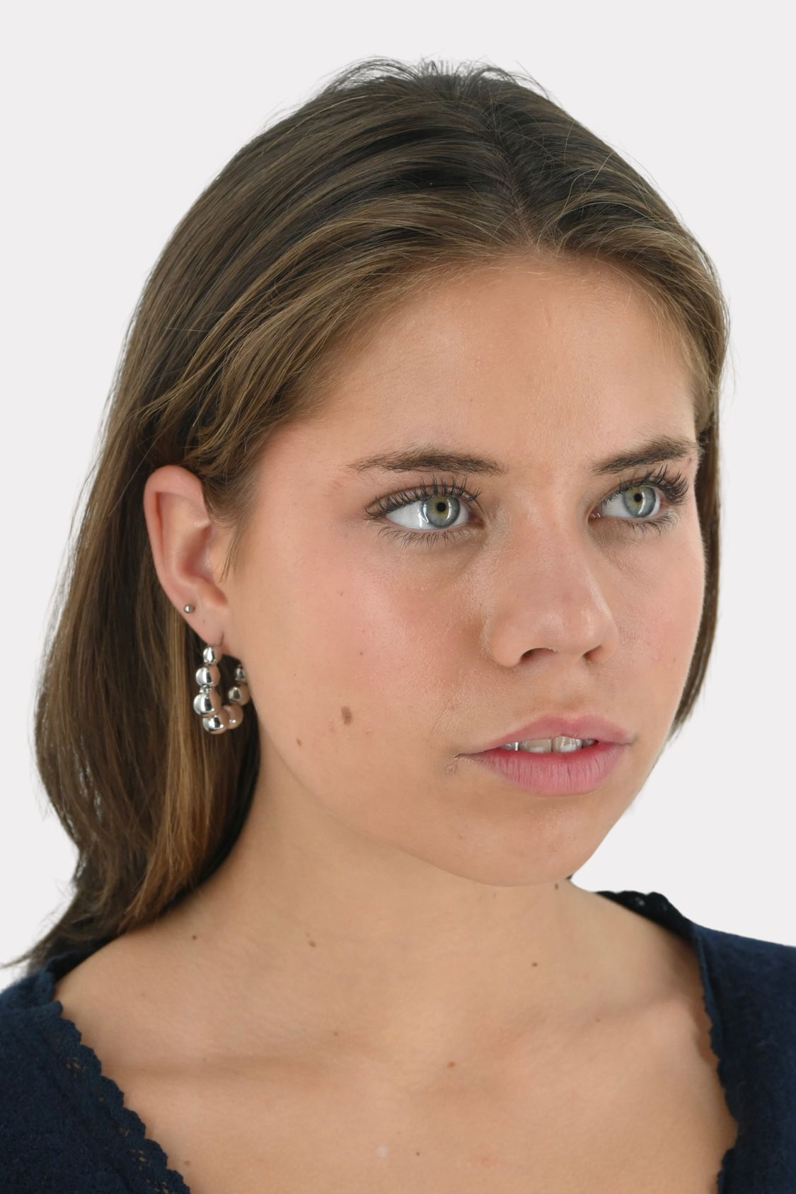 Bubbly-pop-hoops-silver-fashiontiger